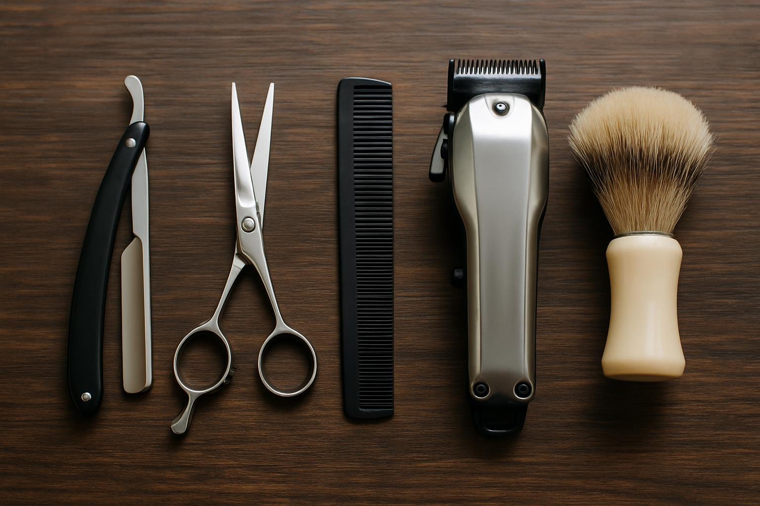 Hyde Barber Lounge - barbershop: AI-generated photo